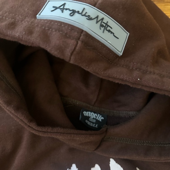 Angelic Motion Hoodie “Brown” - Picture 4 of 4